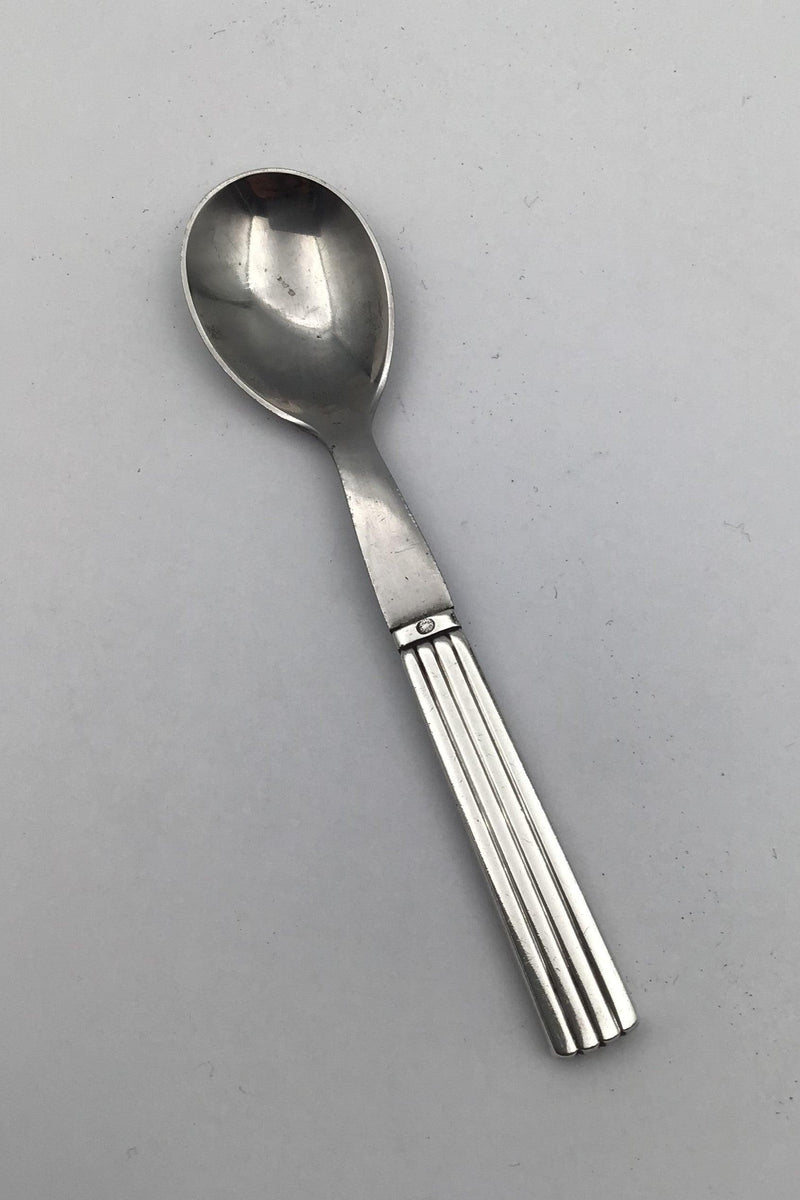 Georg Jensen Sterling Sølv / Stål Bernadotte Æggeske No. 85 - Danam Antik