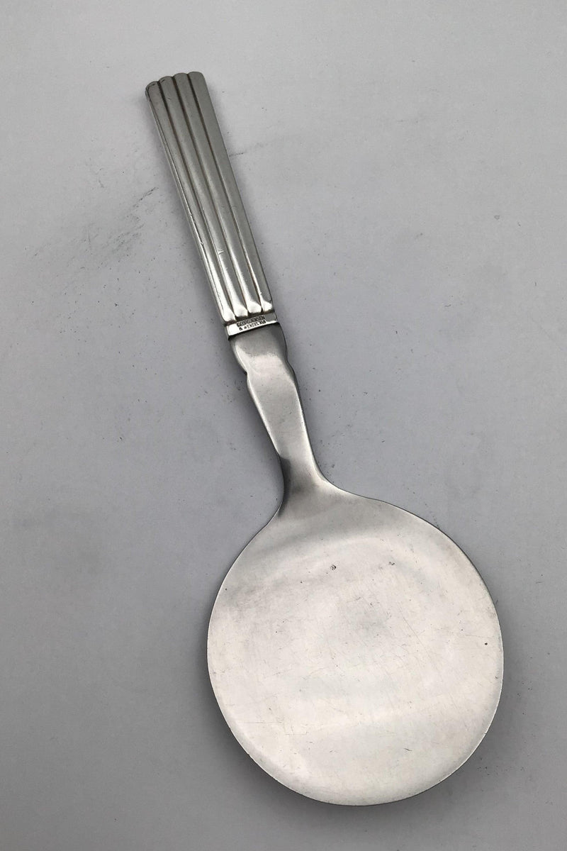 Georg Jensen Sterling Sølv / Stål Bernadotte Serveringsspade No. 206 - Danam Antik