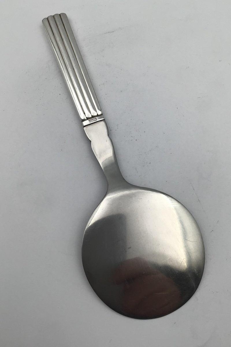 Georg Jensen Sterling Sølv / Stål Bernadotte Serveringsspade No. 206 - Danam Antik