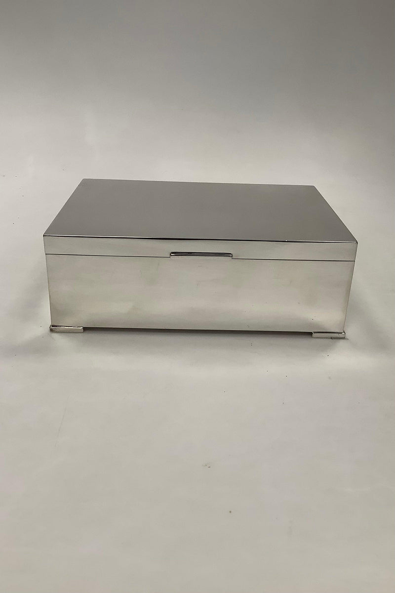 Georg Jensen Sterling Sølv Unika Cigaræske / Humidor - Danam Antik