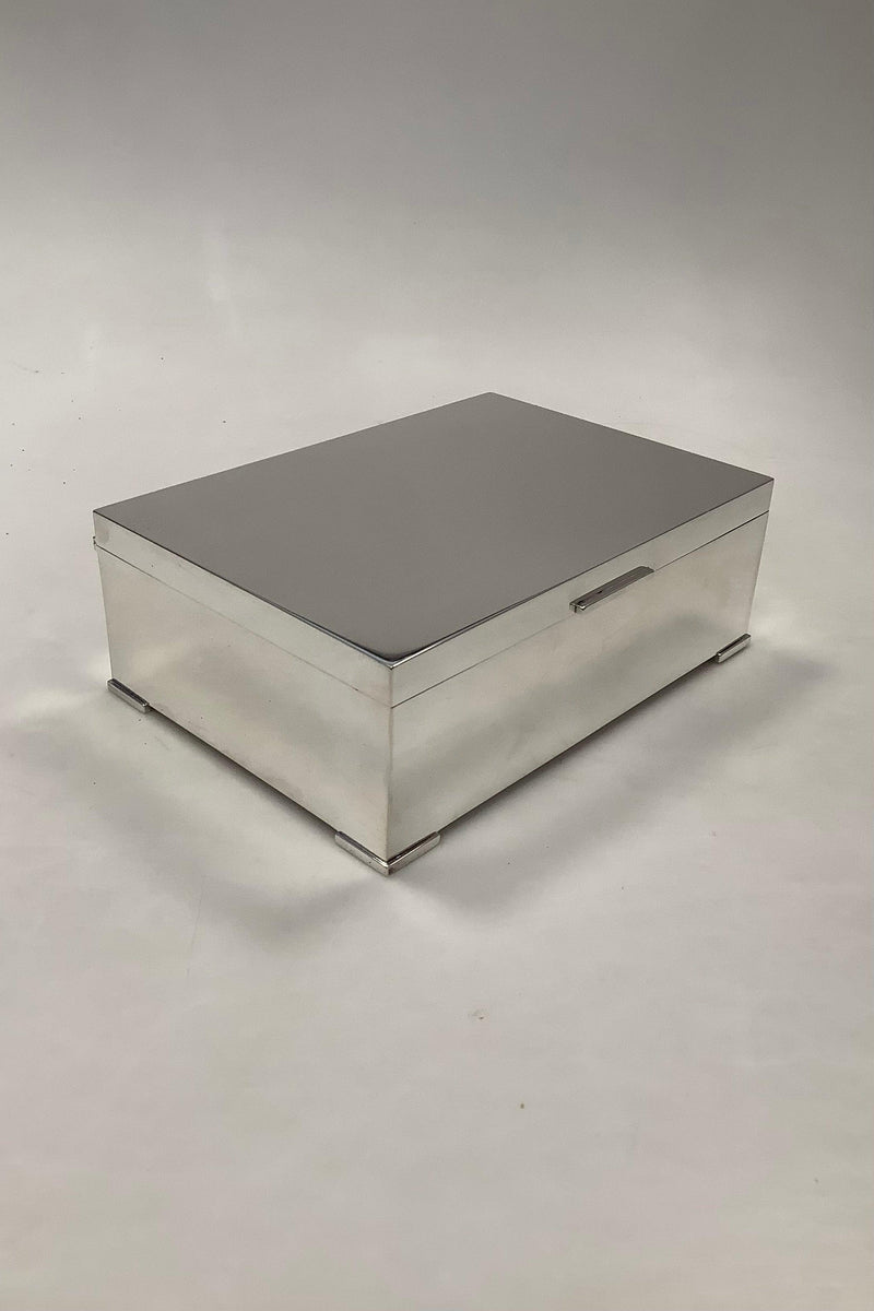 Georg Jensen Sterling Sølv Unika Cigaræske / Humidor - Danam Antik