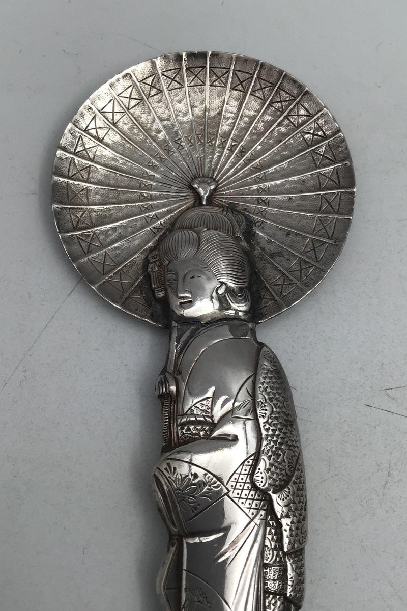 Japansk? Sterling Sølv Souvenirske (Geisha) - Danam Antik