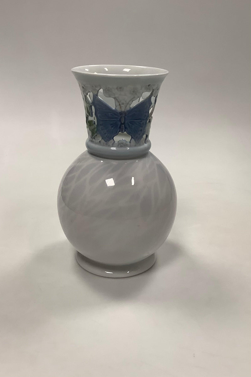 Rosenthal Art Nouveau Vase med Sommerfugle No 148 / 1009 - Danam Antik