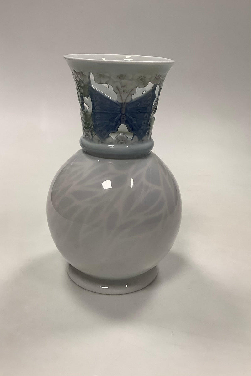 Rosenthal Art Nouveau Vase med Sommerfugle No 148 / 1009 - Danam Antik