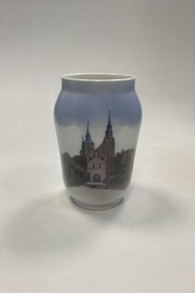 Royal Copenhagen Art Nouveau Vase - Rosenborg Slot No. 4567 - Danam Antik