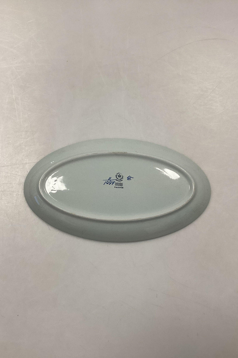 Royal Copenhagen Blå Tranquebar Oval Asiet No. 1094 - Danam Antik