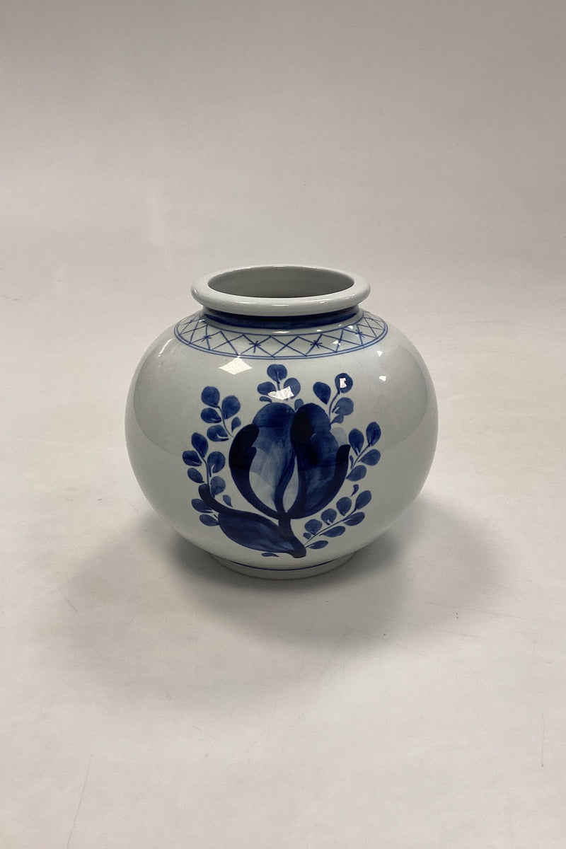 Royal Copenhagen Blå Tranquebar Vase No. 1163 - Danam Antik