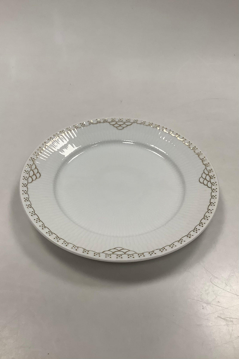 Royal Copenhagen Prinsesse Guld Frokosttallerken No 622 - Danam Antik