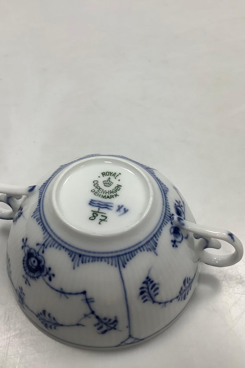 Royal Copenhagen Musselmalet Riflet Bouillon Kop No 87 - Danam Antik