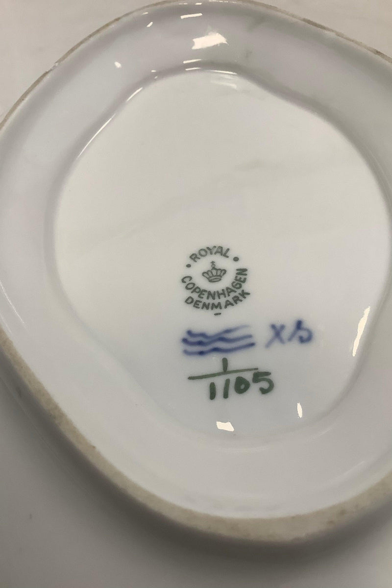 Royal Copenhagen Musselmalet Helblonde Sauceskål med underfad No 1105 - Danam Antik