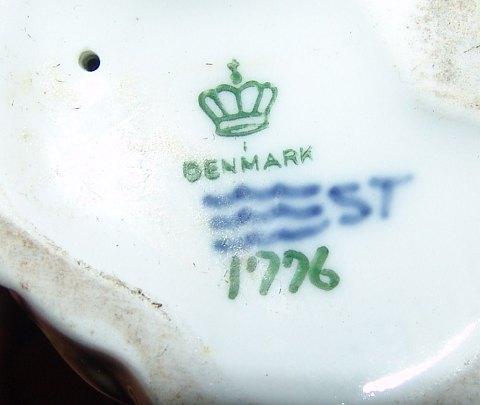 Royal Copenhagen Figur Pekingeser hund No 1776 - Danam Antik