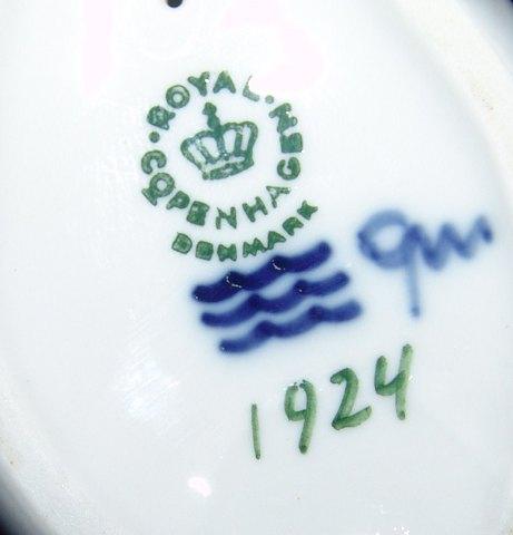 Royal Copenhagen figur And No 1924 - Danam Antik