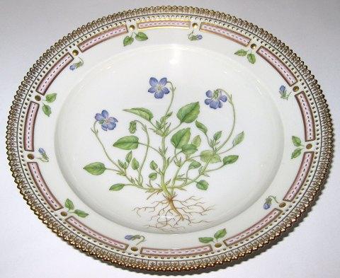 Kgl. Porcelæn Flora Danica Dyb Tallerken 20/3546 - Danam Antik