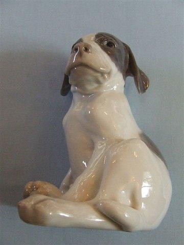 Royal Copenhagen Figur Pointer Hvalp No 259 - Danam Antik