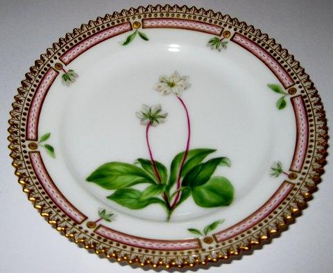 Kgl. Porcelæn Flora Danica Side Plate No 3552 (3) - Danam Antik
