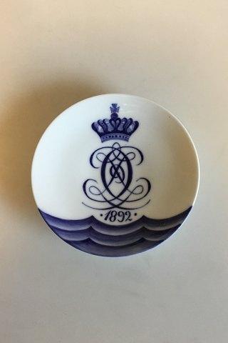 Royal Copenhagen Mindeplatte fra 1892 RC-CM2 - Danam Antik