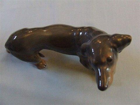 Royal Copenhagen Figur Dachshund No 1450 - Danam Antik