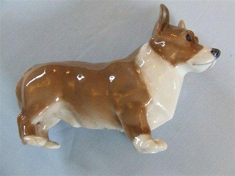 Royal Copenhagen Figur Corgi No 4593 - Danam Antik