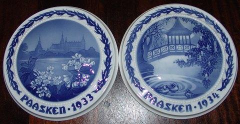 Bing & Grøndahl Påske Platte fra 1910 til 1935 - Danam Antik