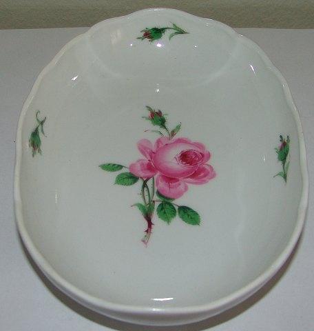 Meissen Porcelæns Skål med Rose design - Danam Antik