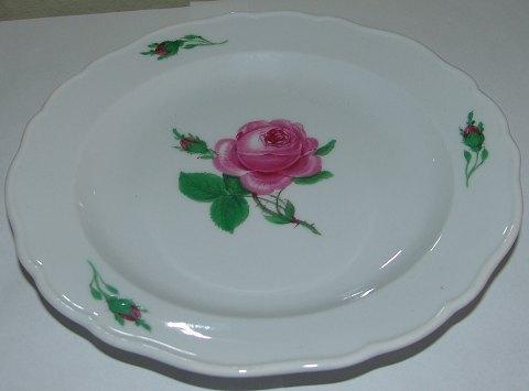 Meissen Porcelæn Frokosttallerken med Rose Design - Danam Antik