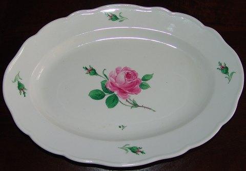 Meissen Porcelæn Serveringsfad med Rose Design - Danam Antik