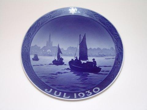 Royal Copenhagen Kgl Juleplatte 1930 - Danam Antik