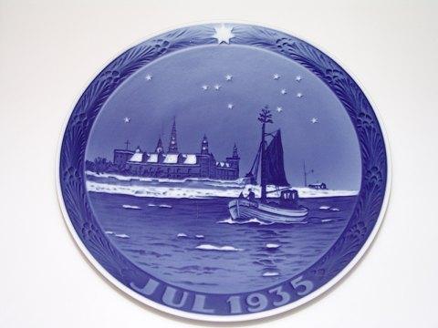 Royal Copenhagen Kgl Juleplatte 1935 - Danam Antik