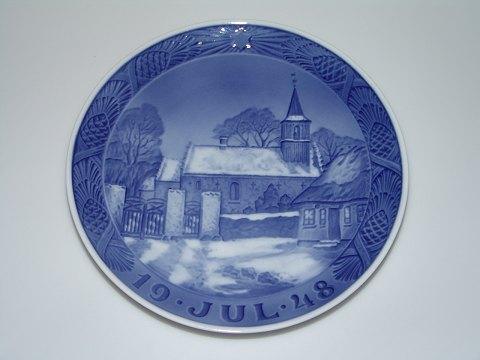 Royal Copenhagen Kgl Juleplatte 1948 - Danam Antik