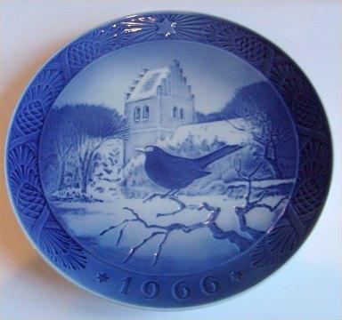 Royal Copenhagen kgl Juleplatte 1966 - Danam Antik