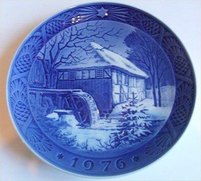 Royal Copenhagen Kgl Juleplatte 1976 - Danam Antik