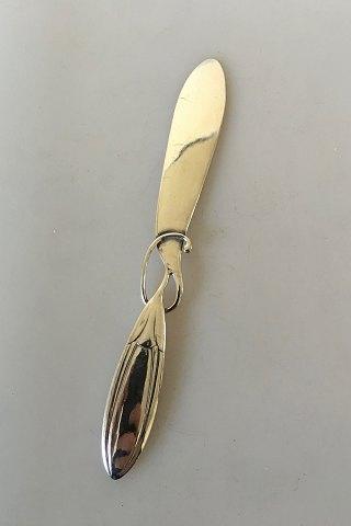 Georg Jensen Sterling Sølv Ornamental Brevkniv No 117 - Danam Antik