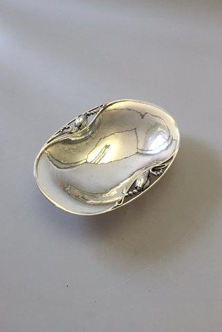 Georg Jensen Sterling Sølv Magnolia skål No 2B - Danam Antik