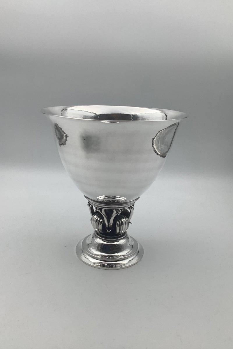 Georg Jensen Sterling Sølv Art Deco Skål No 445 - Danam Antik