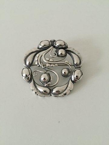 Georg Jensen Sterling Sølv Broche No 159 - Danam Antik