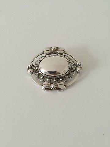 Georg Jensen Sterling Silver Broche No 91 - Danam Antik