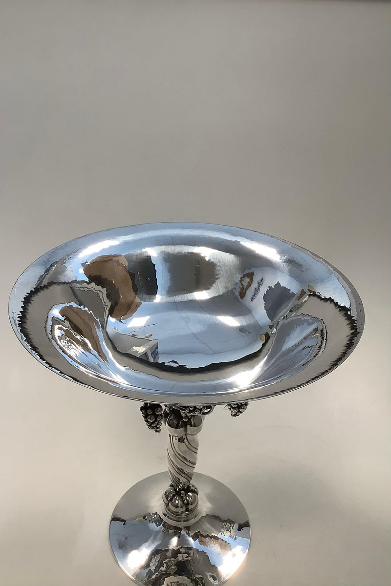 Georg Jensen Sterling Sølv Stor Drueopsats / Drueskål No 264 A - Danam Antik