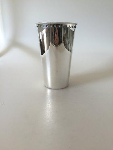 Georg Jensen Sigvard Bernadotte Sterling Sølv Vase No 1218 - Danam Antik