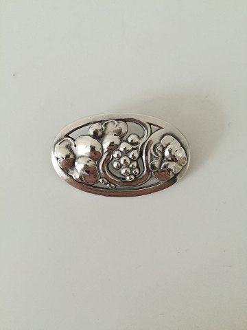 Georg Jensen Sterling Sølv Broche No 177B - Danam Antik