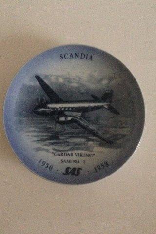 Royal Copenhagen SAS Flyver Platte No 14 1989 - Danam Antik