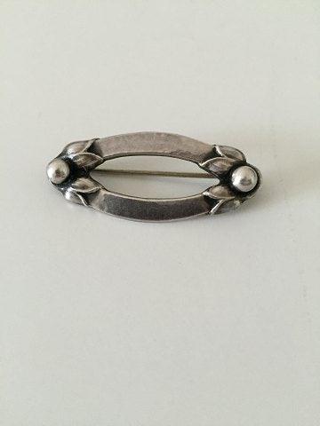 Georg Jensen Sterling Sølv Broche No 141 - Danam Antik