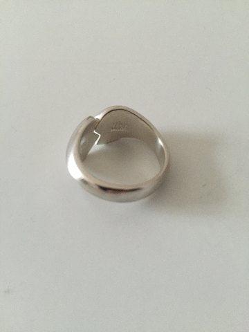 Georg Jensen Sterling Sølv Moderne Ring - Danam Antik