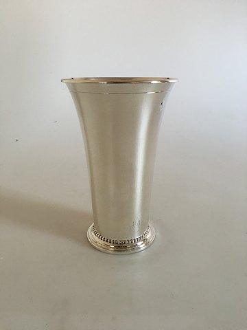 Georg Jensen Sterling Sølv Vase No 107B - Danam Antik