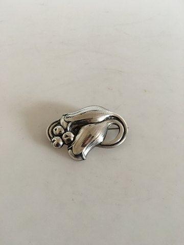 Georg Jensen Sterling Sølv Broche No 100B - Danam Antik