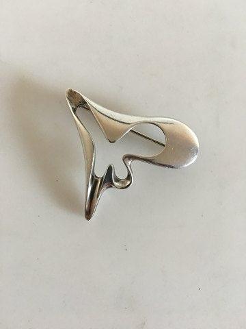 Georg Jensen Sterling Sølv Henning Koppel Broche No 324 - Danam Antik