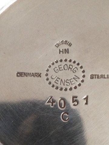 Georg Jensen Sterling Sølv Låg af Harald Nielsen No 4051C - Danam Antik