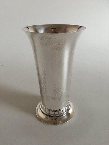 Georg Jensen Sterling Sølv Vase No 115A - Danam Antik