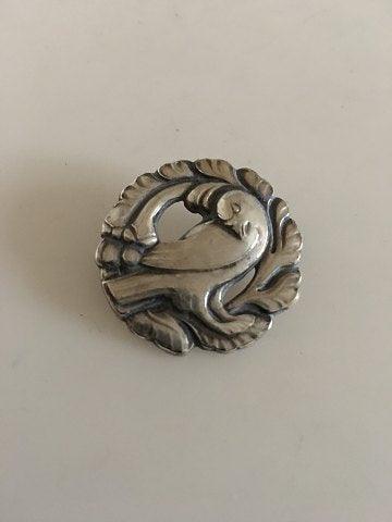 Georg Jensen Sterling Sølv Broche No 134 - Danam Antik