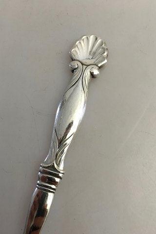 Georg Jensen Sterling Sølv Ornamental Serveringsgaffel No 102 - Danam Antik