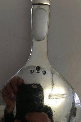 Georg Jensen Sterling Sølv Ornamental Serveringsgaffel No 83 - Danam Antik